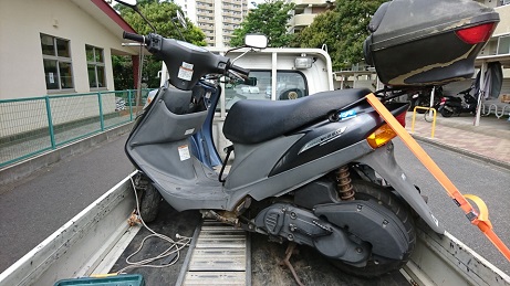 浦安市｜お得な原付バイク廃車、処分、5000定額買取りもあります！