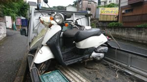 君津市トゥデイ長期放置車の買取・廃車手続き