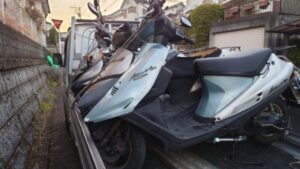 アドレスV100の買取、エンジン好調